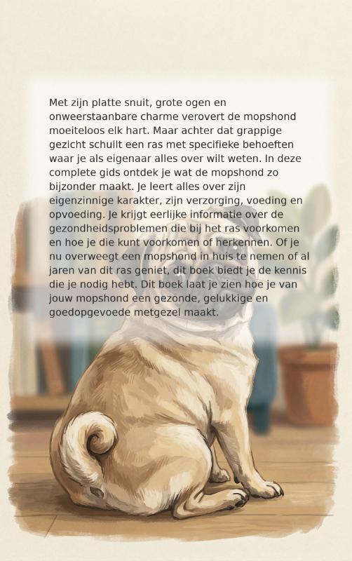 Achterkant van Alles over de Mopshond