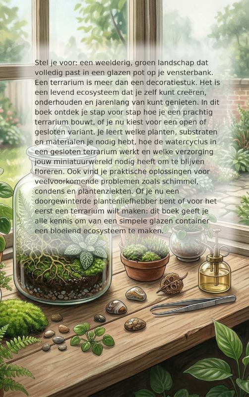 Achterkant van Terrarium Bouwen: Miniatuurwerelden in Glas