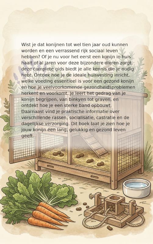 Achterkant van Alles over het Konijn: De Complete Gids