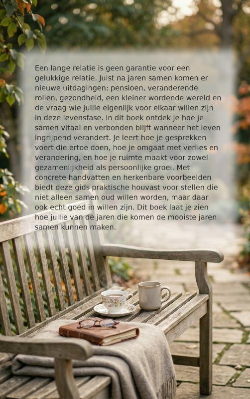 Achterkant van Samen Oud Worden is een Vak