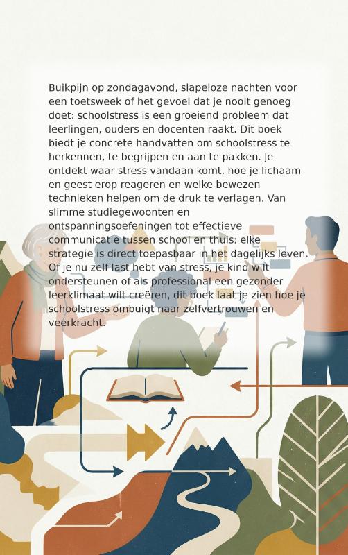 Achterkant van Eerste Hulp Bij Schoolstress