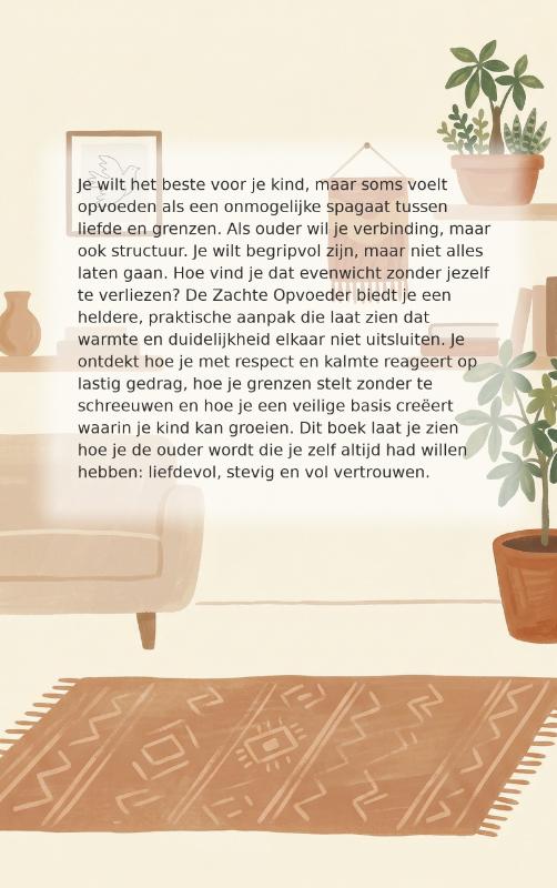 Achterkant van De Zachte Opvoeder