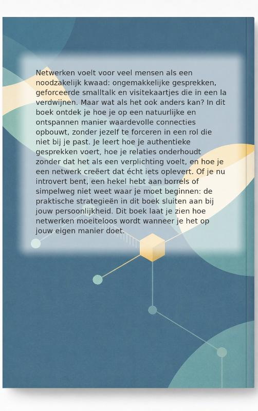 Achterkant van Netwerken zonder ongemak
