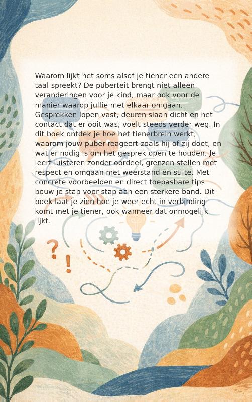 Achterkant van Communiceren met tieners