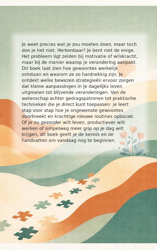Achterkant van Gewoontes die je leven veranderen