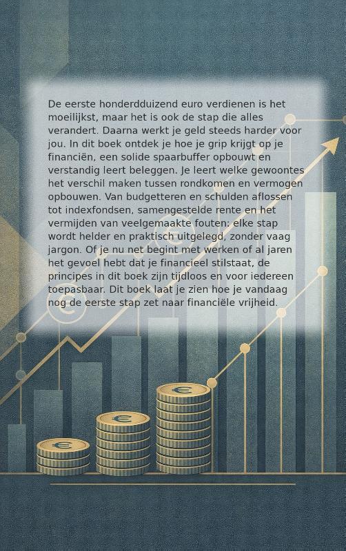 Achterkant van De eerste honderdduizend euro