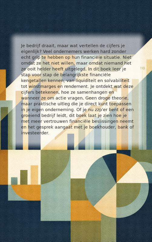 Achterkant van Cijfers begrijpen als ondernemer