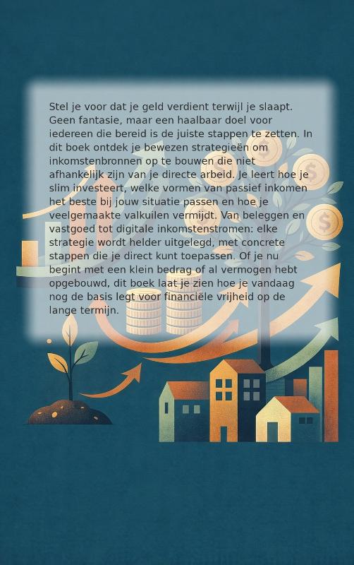 Achterkant van Passief inkomen opbouwen