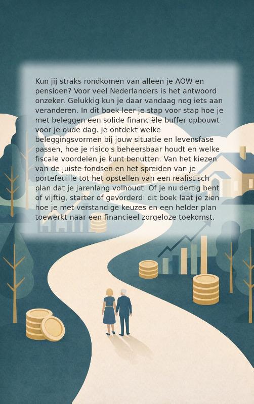 Achterkant van Beleggen voor je pensioen
