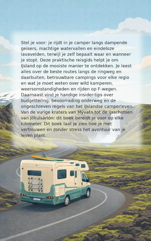 Achterkant van Ijsland per camper ontdekken