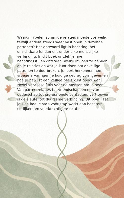 Achterkant van Hechting en vertrouwen opbouwen