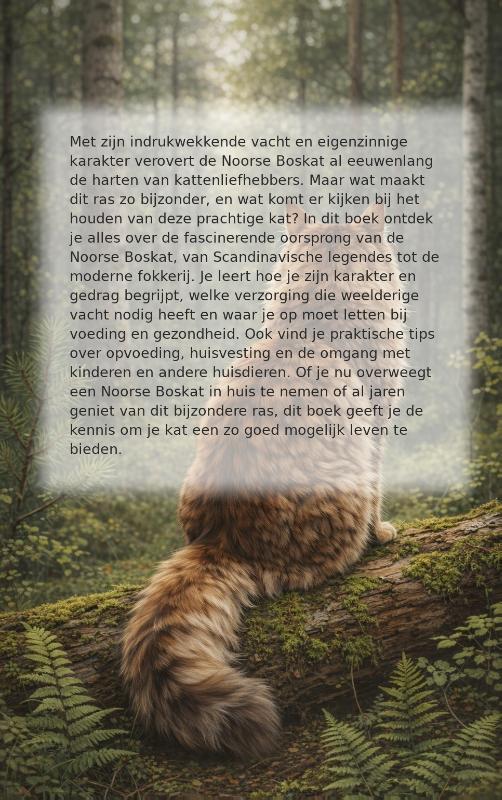 Achterkant van Alles over de noorse boskat