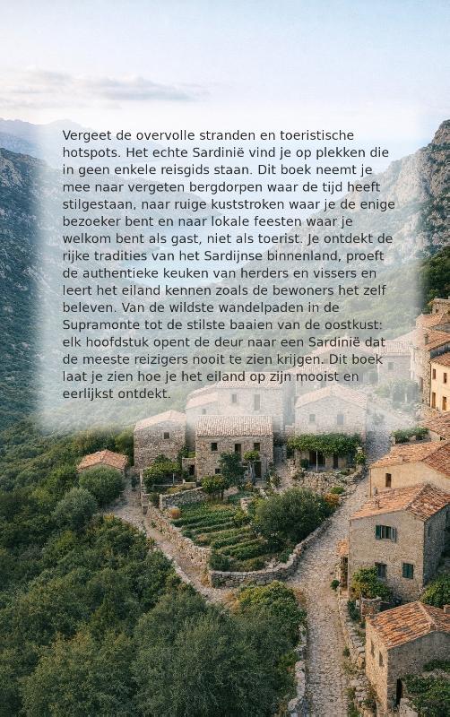 Achterkant van Sardinië buiten de toeristische paden