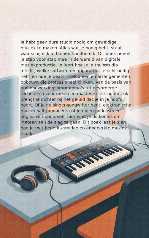 Achterkant van Digitale muziek maken thuis