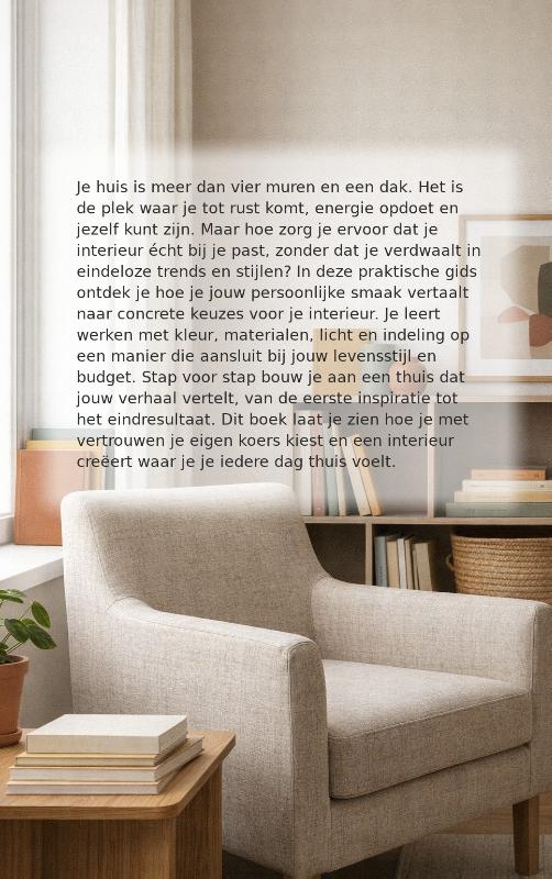 Achterkant van Jouw interieur jouw verhaal
