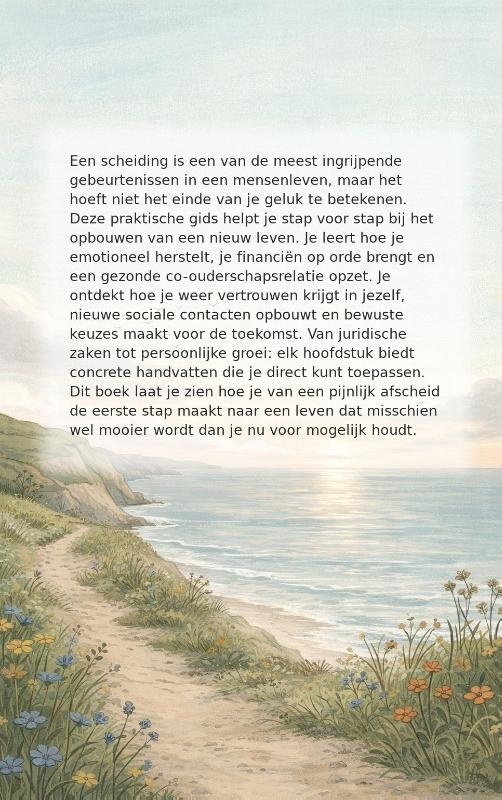 Achterkant van Leven na de scheiding