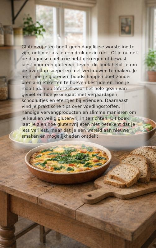 Achterkant van Het glutenvrije gezin