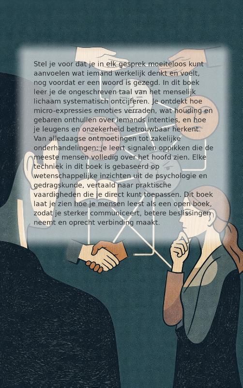 Achterkant van Mensen lezen als een pro