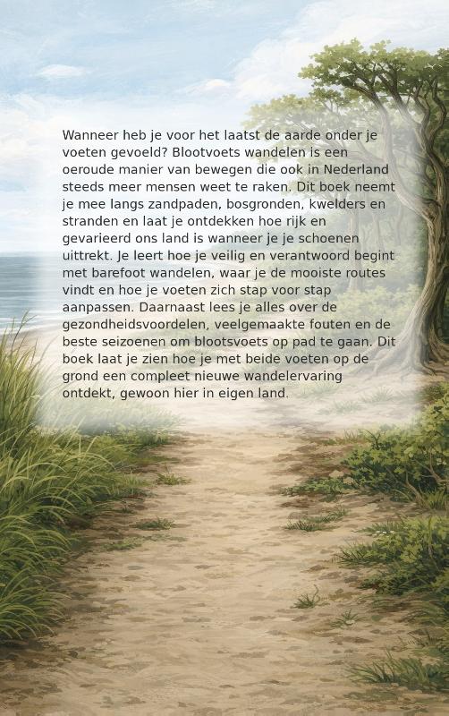Achterkant van Blootvoets door nederland