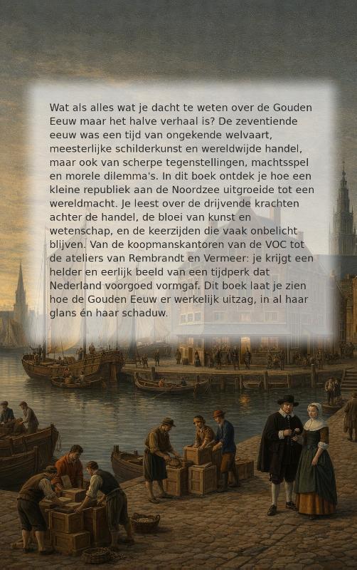 Achterkant van De gouden eeuw opnieuw bekeken