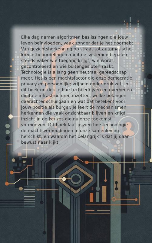 Achterkant van Technologie als nieuwe macht