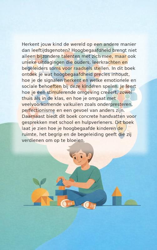 Achterkant van Hoogbegaafdheid begrijpen bij kinderen