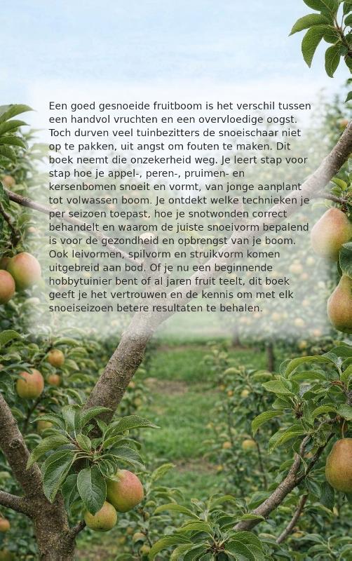 Achterkant van Fruitbomen snoeien en vormen