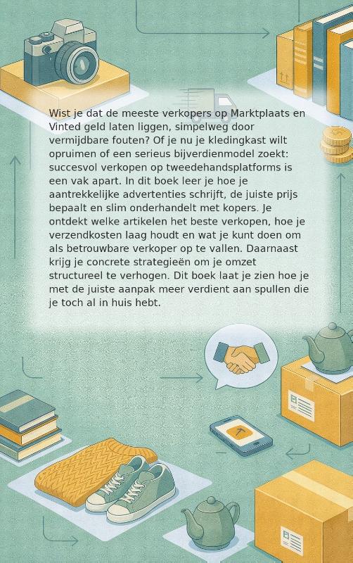 Achterkant van Slim verkopen op tweedehands platforms