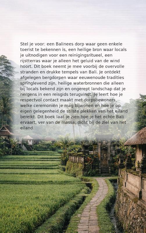 Achterkant van Bali voorbij de toeristische drukte