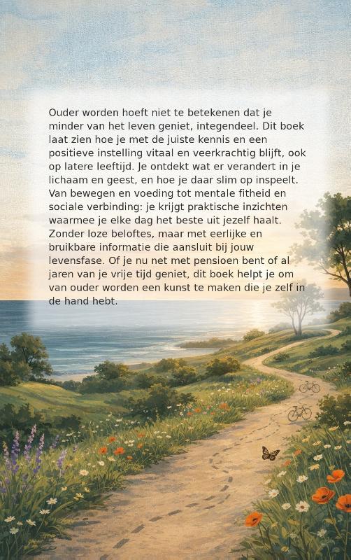 Achterkant van Oud worden is een kunst
