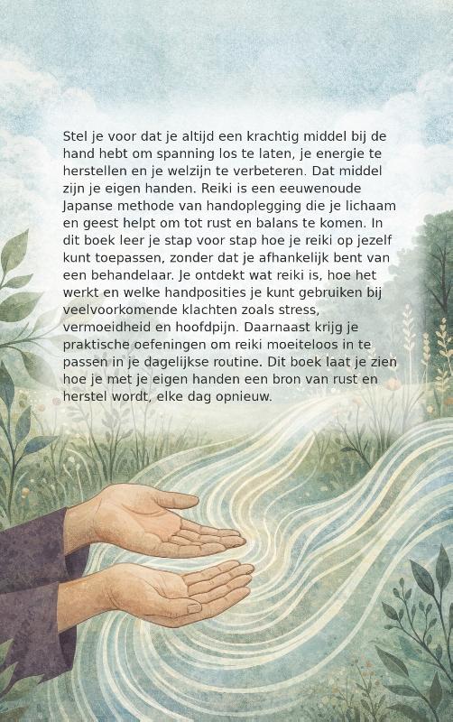 Achterkant van Reiki voor jezelf