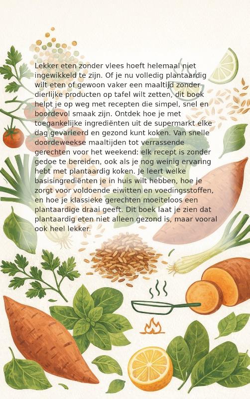 Achterkant van Plant-based - Makkelijk en Snel Plantaardig Eten