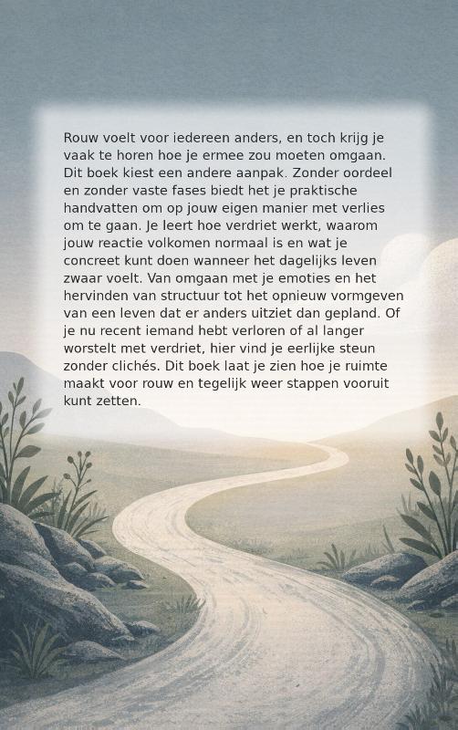 Achterkant van Omgaan met rouw op jouw manier