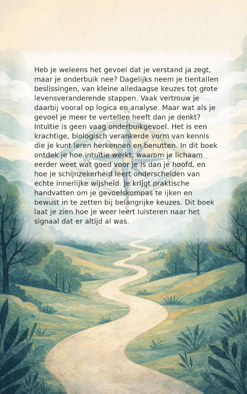 Achterkant van Je gevoel als kompas