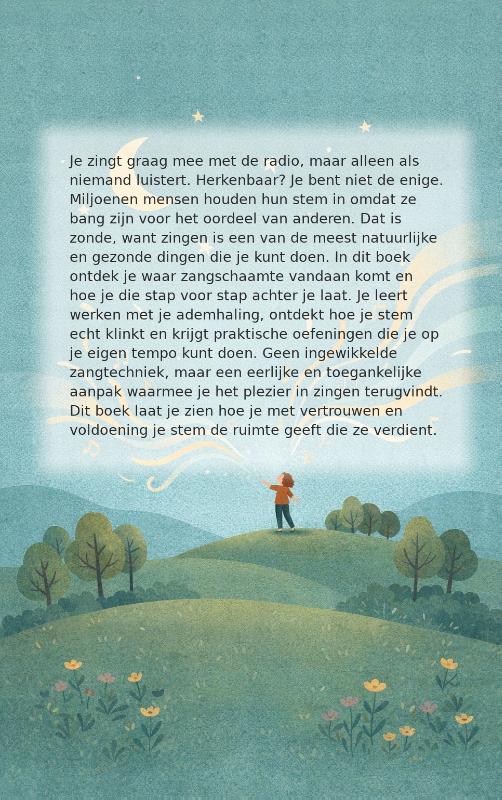 Achterkant van Zingen zonder schaamte