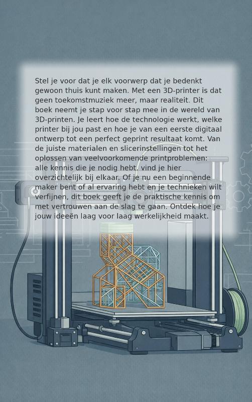 Achterkant van Alles over 3D printen