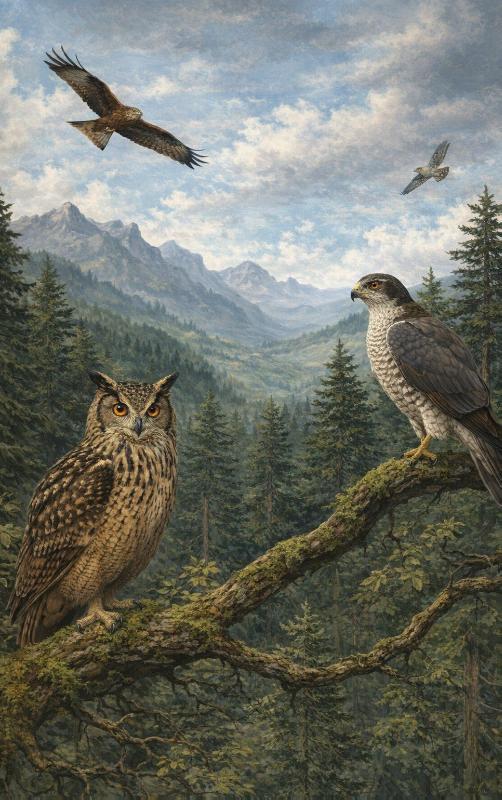 Achterkant van Alles over roofvogels