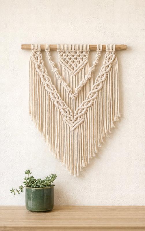Achterkant van Starten met Macrame