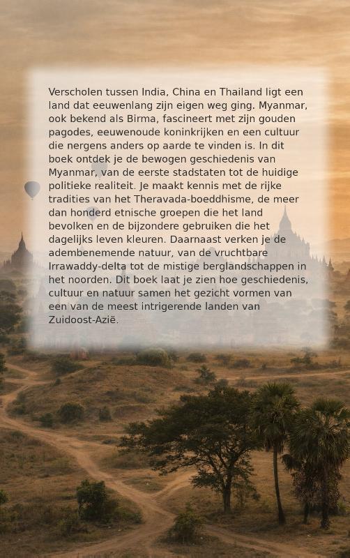 Achterkant van Alles over Myanmar