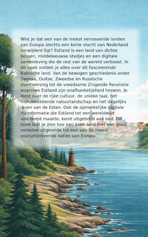 Achterkant van Alles over Estland