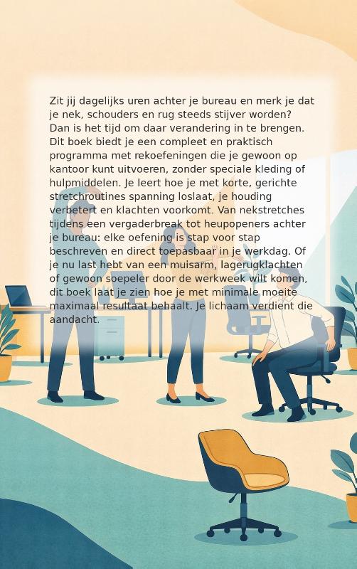 Achterkant van Stretchen voor Kantoorwerkers