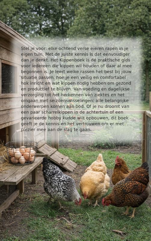 Achterkant van Het Kippenboek