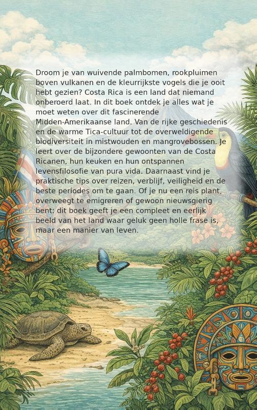 Achterkant van Alles over Costa Rica