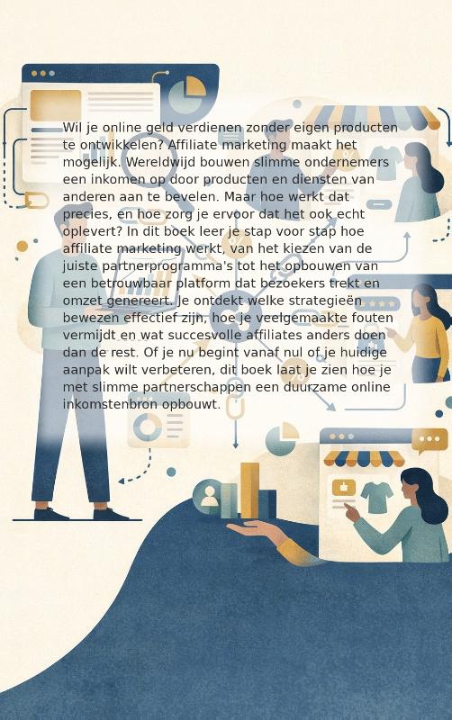 Achterkant van Affiliate Marketing Uitgelegd