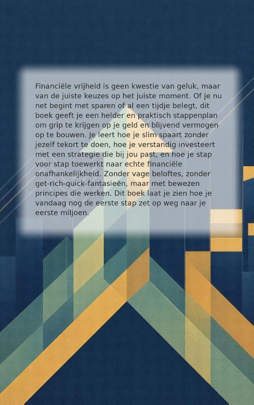 Achterkant van Je Eerste Miljoen