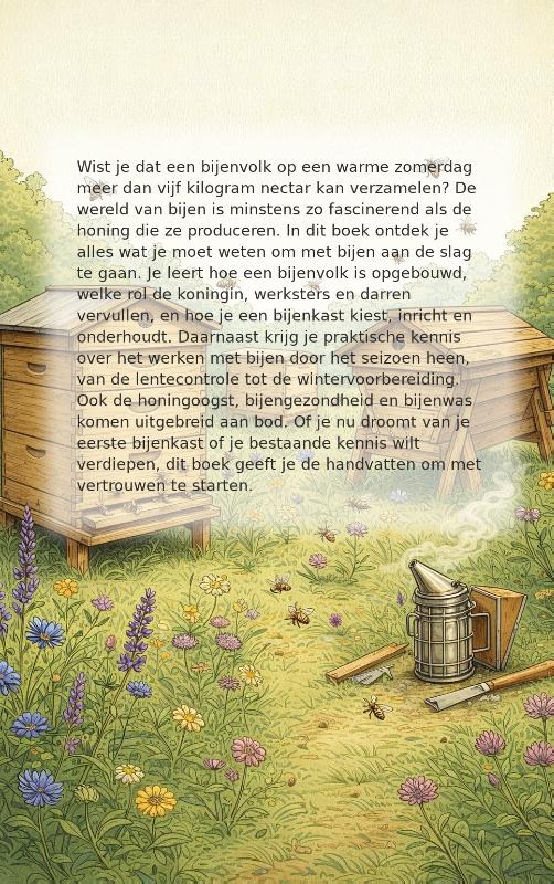 Achterkant van Alles over Bijen en Bijenkasten