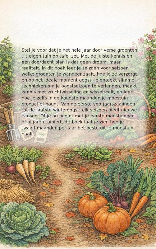 Achterkant van De Vier Seizoenen Moestuin