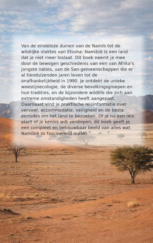 Achterkant van Alles over Namibie