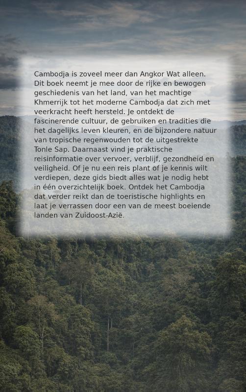 Achterkant van Alles over Cambodja