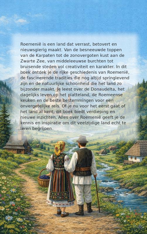Achterkant van Alles over Roemenie
